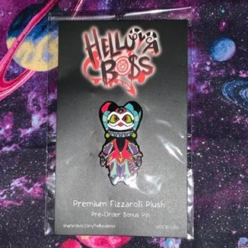 Fizzarolli Fizz Helluva Boss Premium Pin
